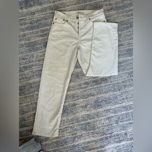 Levi's Premium off white Wedge Straight Jeans